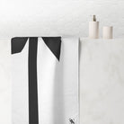 Unwrap Me Black Bow | Mix & Match Naughty XL Fun-Flirty Lovers’ Towels