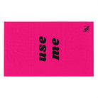 Use Me Pink Mix & Match Soft Sex Towels | Flirty Lovers’ Gifts