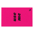 Use Me Pink Mix & Match Soft Sex Towels | Flirty Lovers’ Gifts