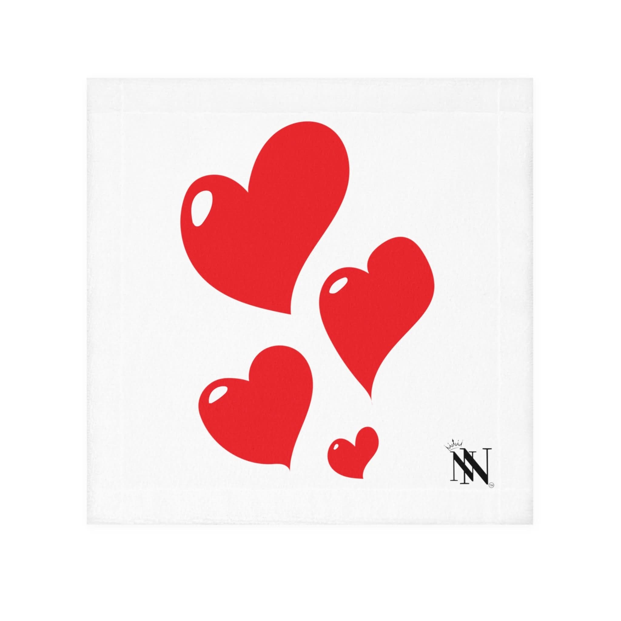 V-day Bubble Heart | Mix & Match Lils’ Fun-Flirty Lovers’ Towels