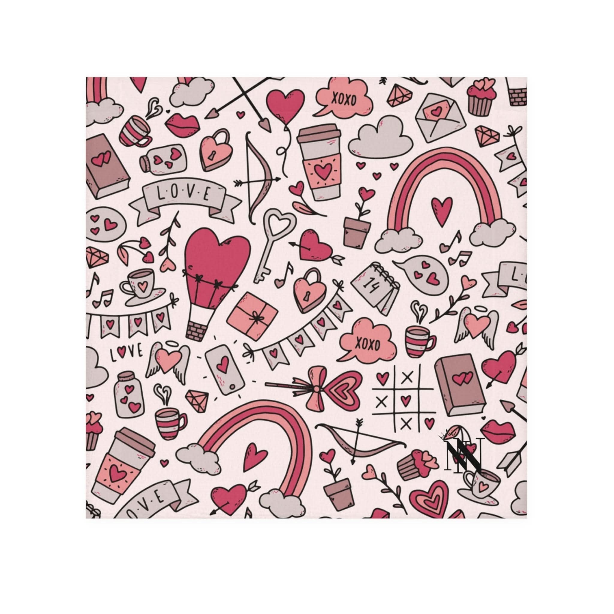 V-day Fun | Mix & Match Lils’ Fun-Flirty Lovers’ Towels