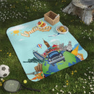 Vacation Time | Mix Match Fun-Flirty Lovers’ Water-Resistant Blankets