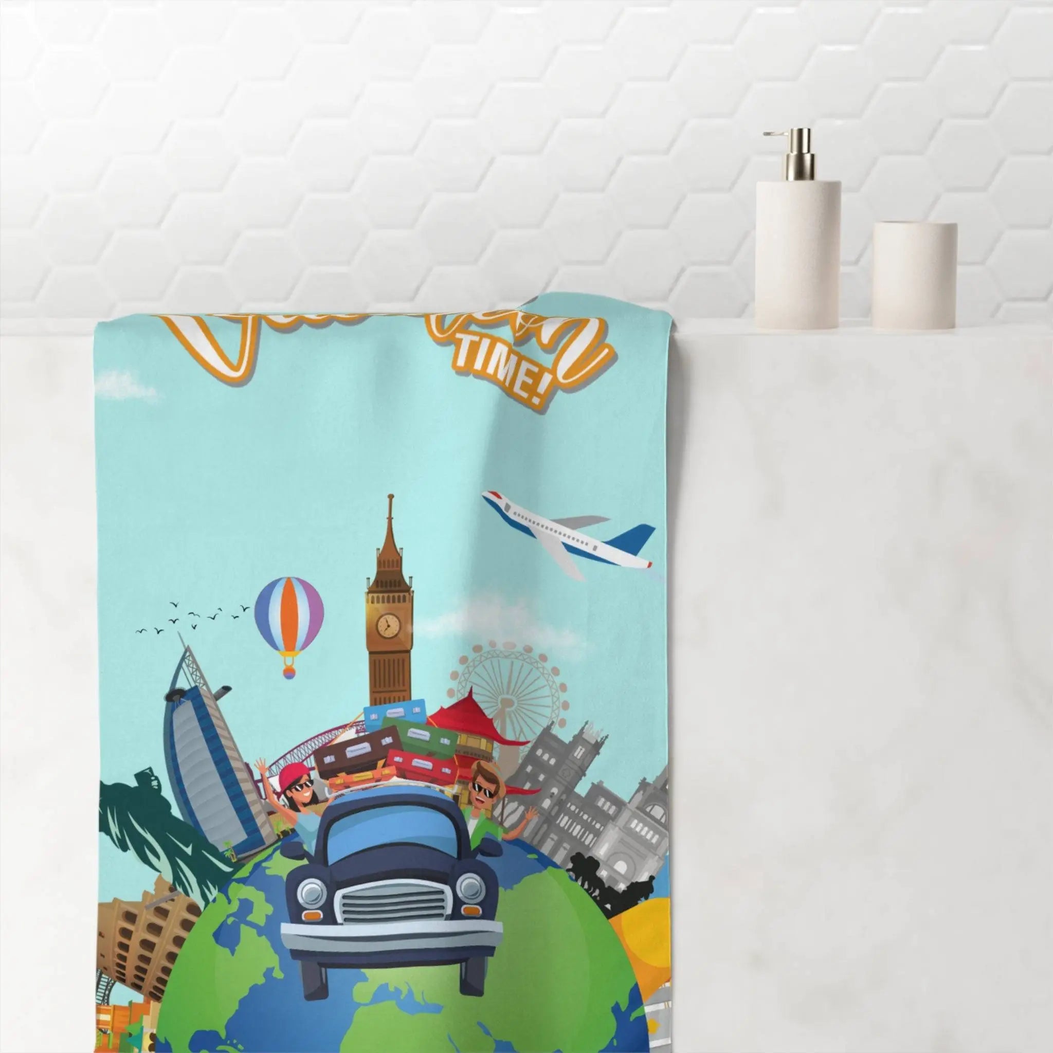 Vacation Time | Mix & Match Naughty XL Fun-Flirty Lovers’ Towels