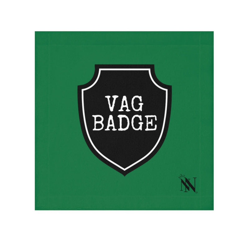 Vag Badge Green | Mix & Match Lils’ Fun-Flirty Lovers’ Towels