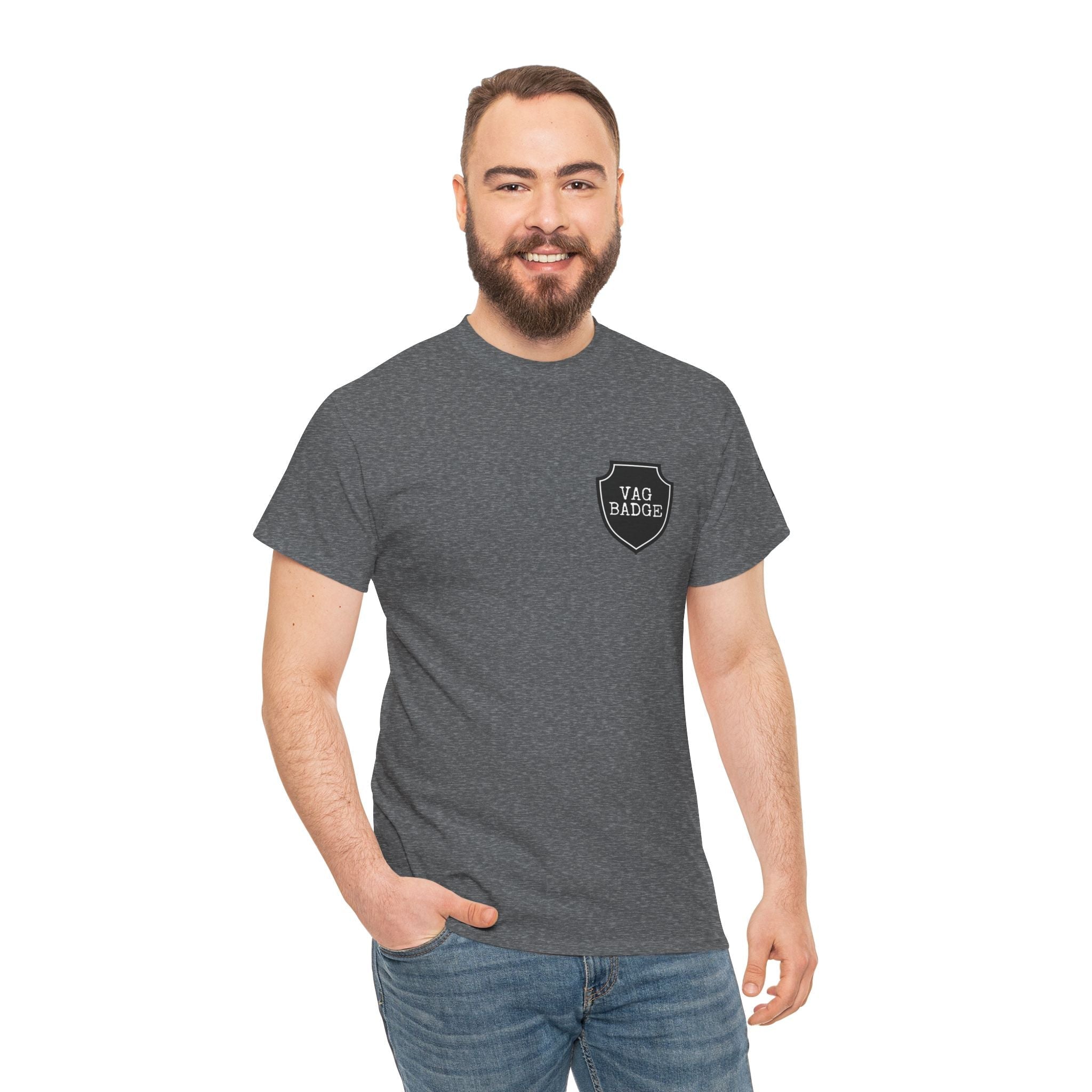 Vag Badge | Mix & Match 100% Cotton Unisex Fun-Flirty Lovers’ Tees