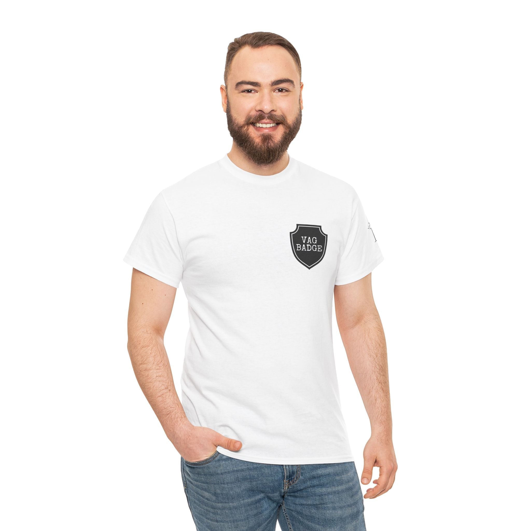 Vag Badge | Mix & Match 100% Cotton Unisex Fun-Flirty Lovers’ Tees