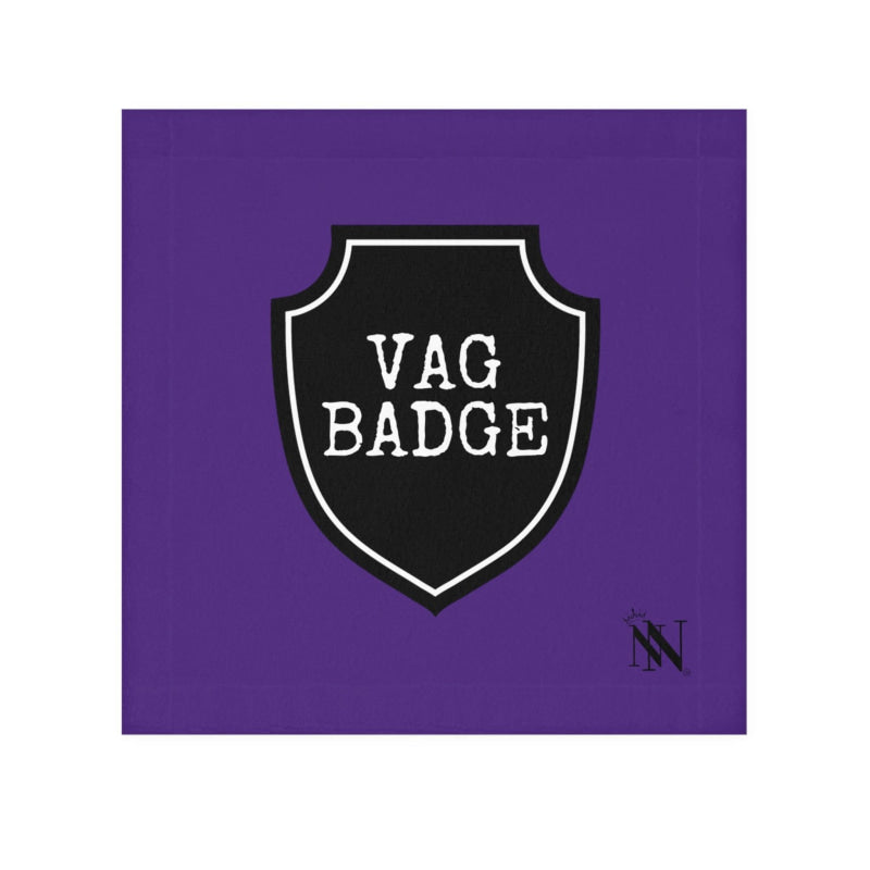 Vag Badge Purple | Mix & Match Lils’ Fun-Flirty Lovers’ Towels