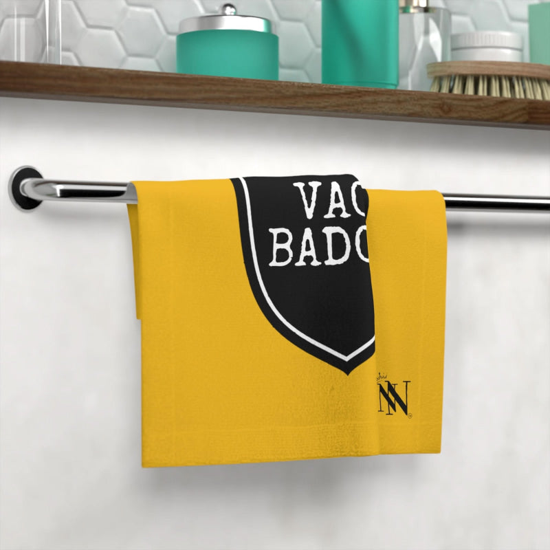 Vag Badge Yellow | Mix & Match Lils’ Fun-Flirty Lovers’ Towels
