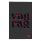 Vag Rag Dark Grey Mix & Match Soft Sex Towels | Flirty Lovers’ Gifts