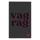 Vag Rag Dark Grey Mix & Match Soft Sex Towels | Flirty Lovers’ Gifts