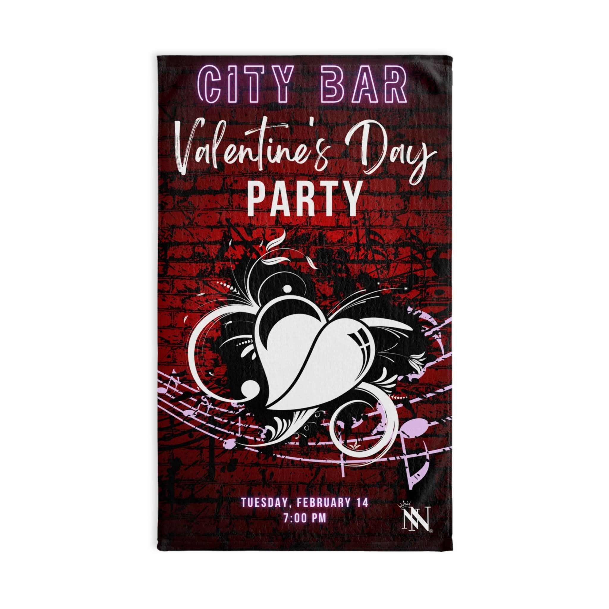 Valentine’s Day Party | Mix & Match Original Fun-Flirty Lovers’ Towels