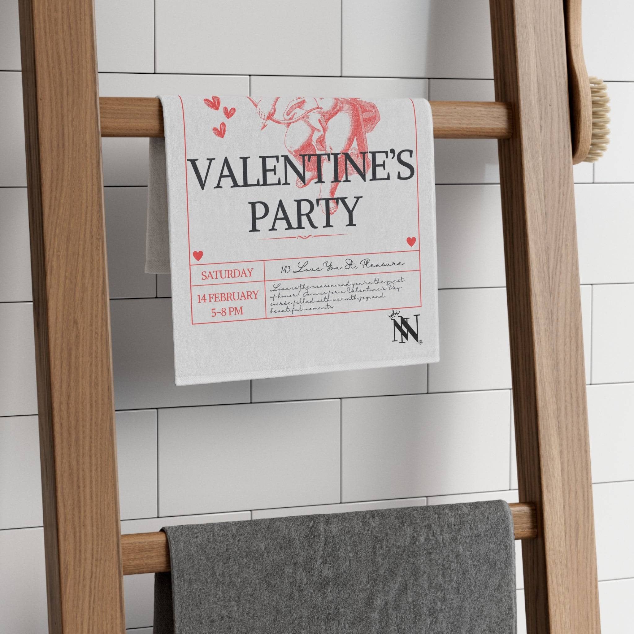 Valentine’s Party | Mix & Match Soft Fun-Flirty Lovers’ Towels