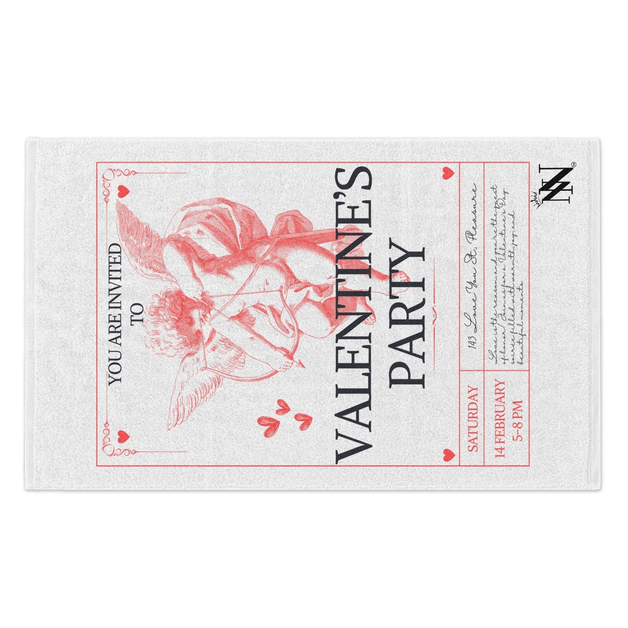 Valentine’s Party | Mix & Match Soft Fun-Flirty Lovers’ Towels