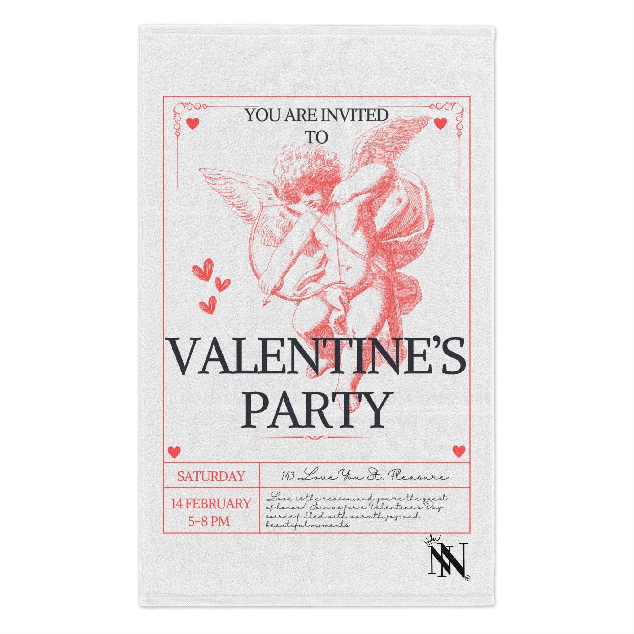 Valentine’s Party | Mix & Match Soft Fun-Flirty Lovers’ Towels