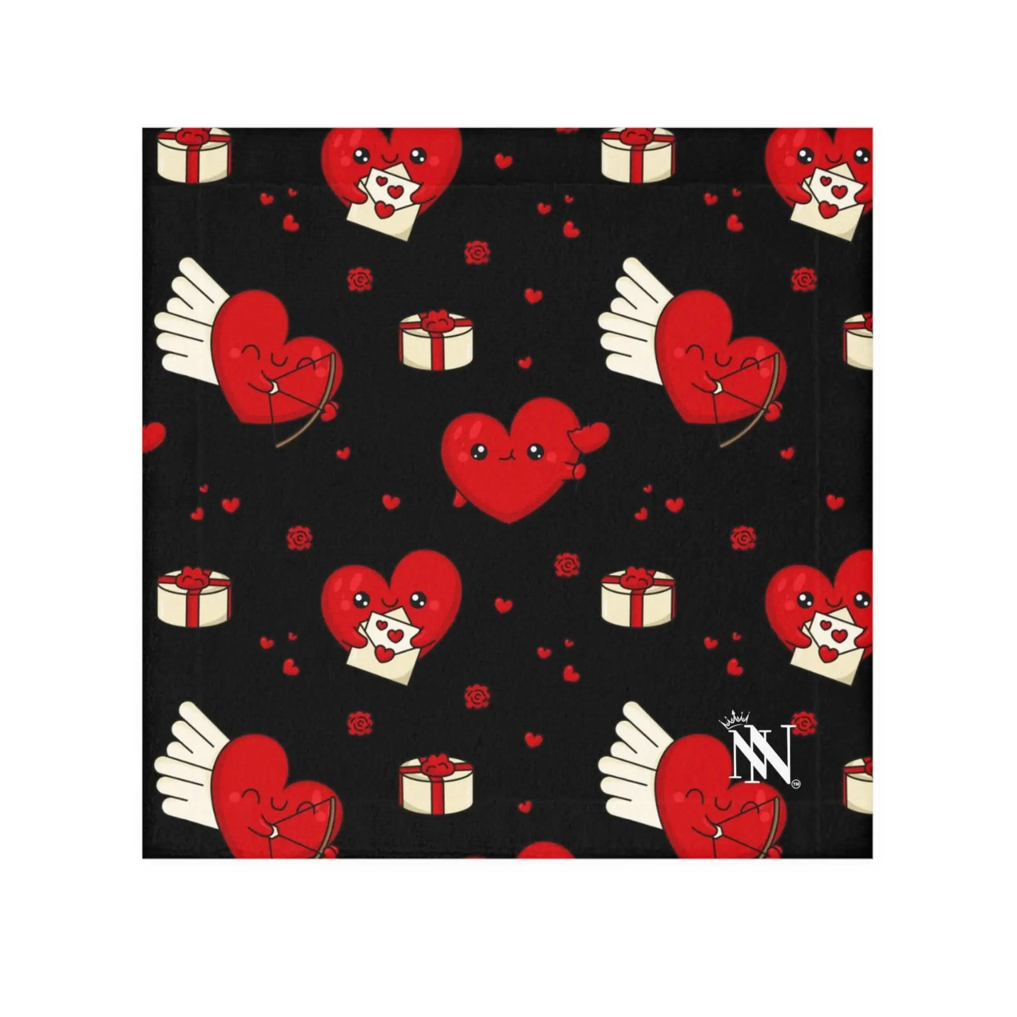 Valentine’s Pattern | Mix & Match Lils’ Fun-Flirty Lovers’ Towels