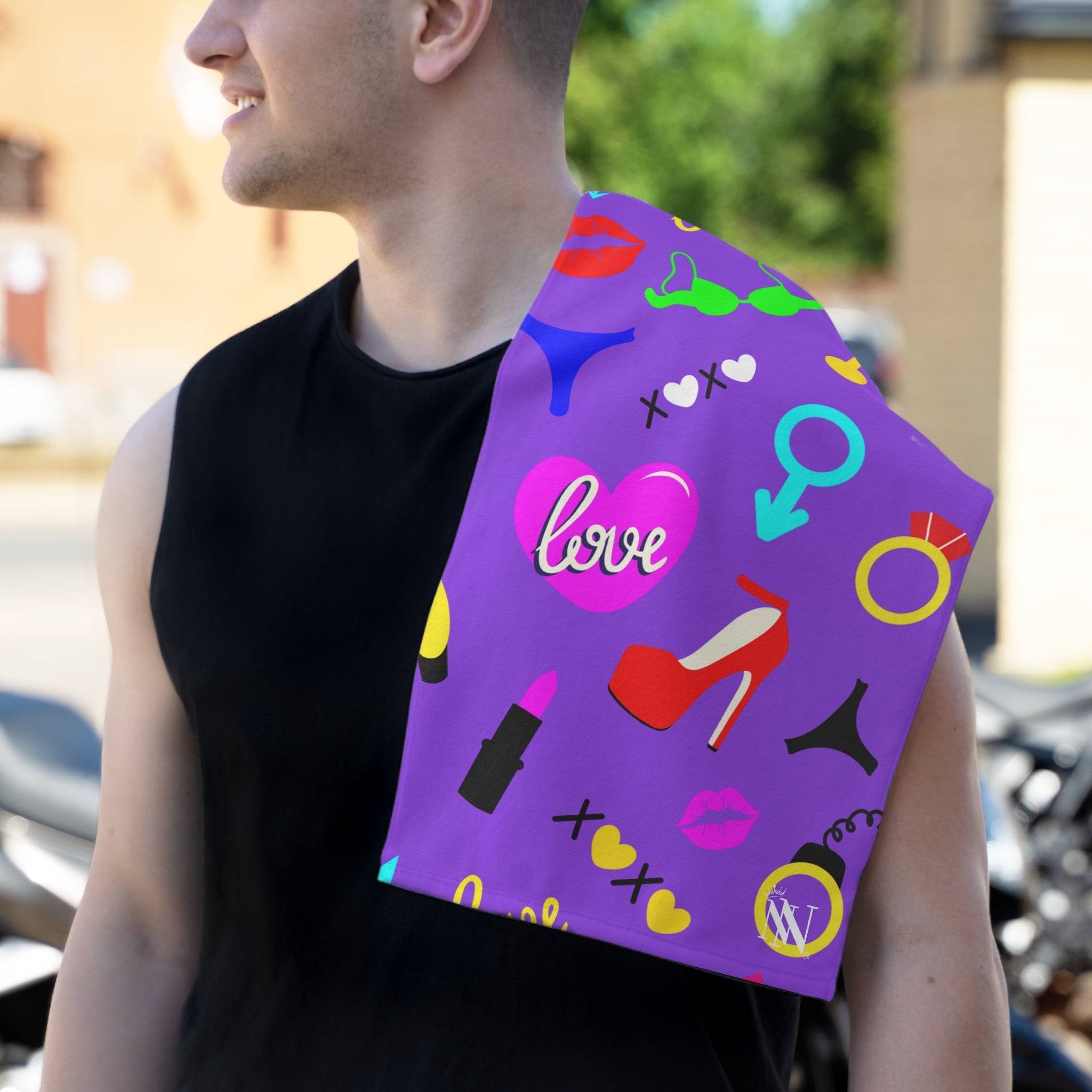 Vibrant Vibes | Mix & Match Soft Fun-Flirty Lovers’ Towels