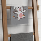 Vicious Kitty Grey | Mix & Match Soft Fun-Flirty Lovers’ Towels