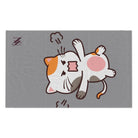 Vicious Kitty Grey | Mix & Match Soft Fun-Flirty Lovers’ Towels