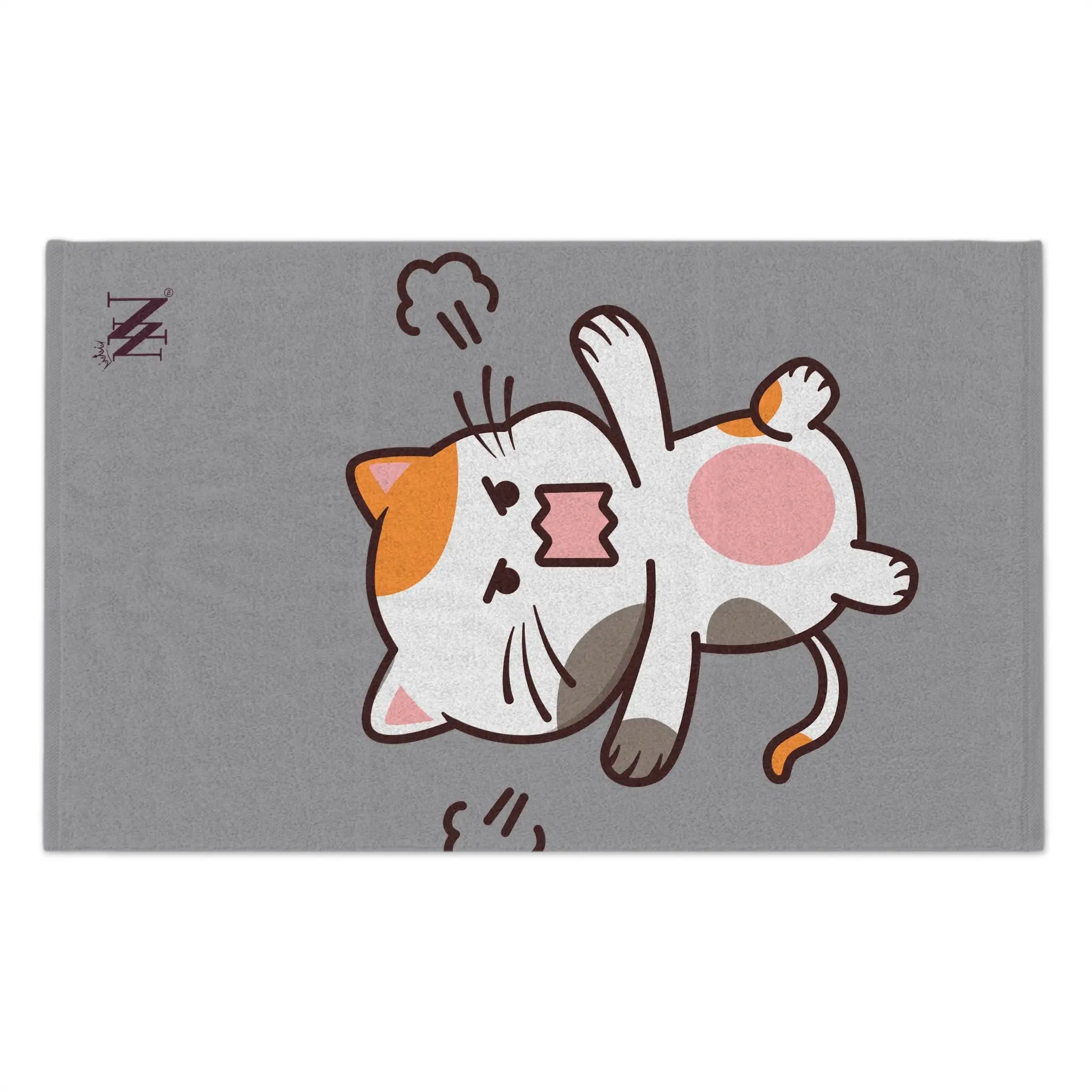 Vicious Kitty Grey | Mix & Match Soft Fun-Flirty Lovers’ Towels