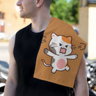 Vicious Kitty Light Brown | Mix & Match Soft Fun-Flirty Lovers’ Towels