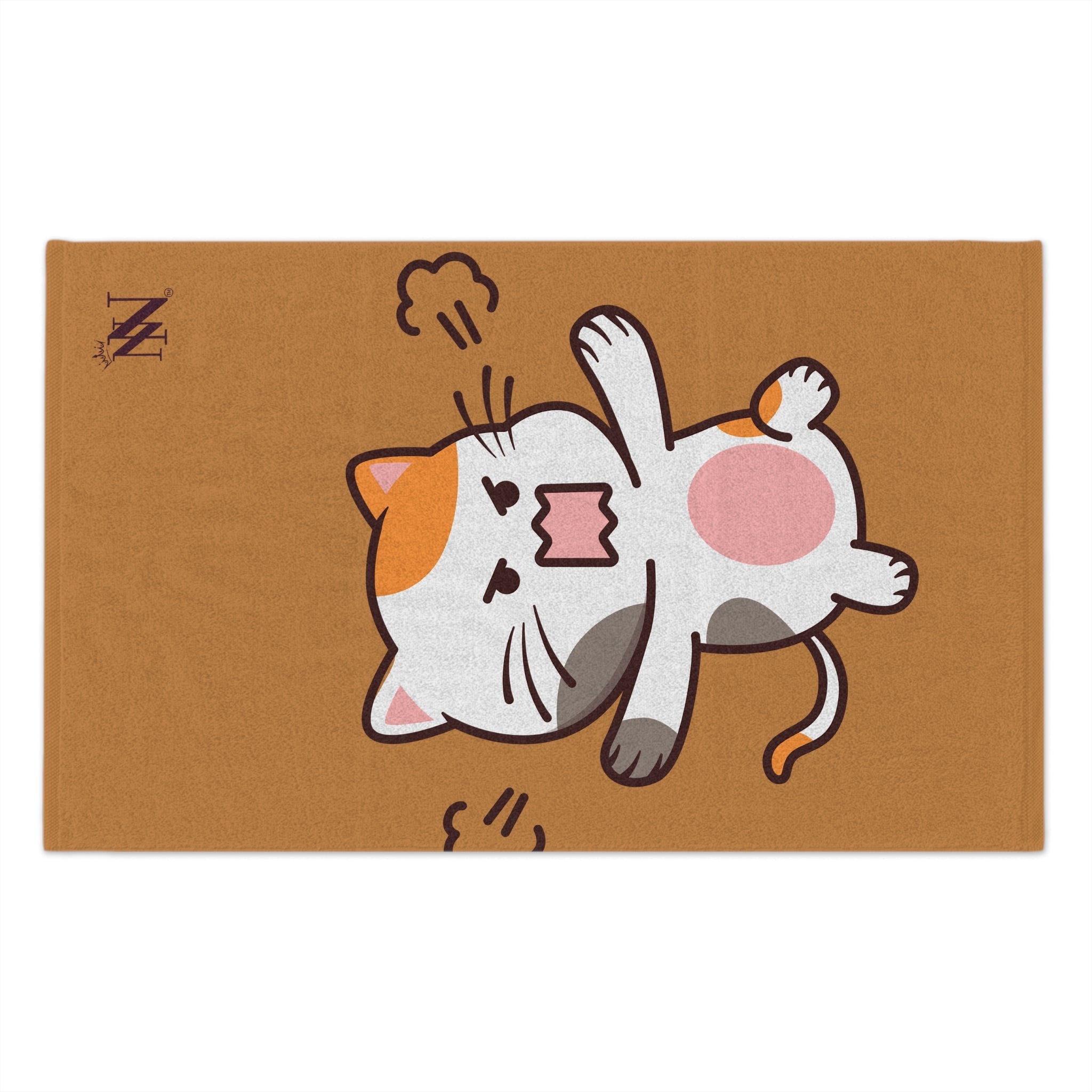 Vicious Kitty Light Brown | Mix & Match Soft Fun-Flirty Lovers’ Towels