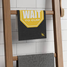 Wait to Cum Black Mix & Match Soft Sex Towels | Flirty Lovers’ Gifts