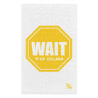 Wait to Cum | Mix & Match Soft Fun-Flirty Lovers’ Towels