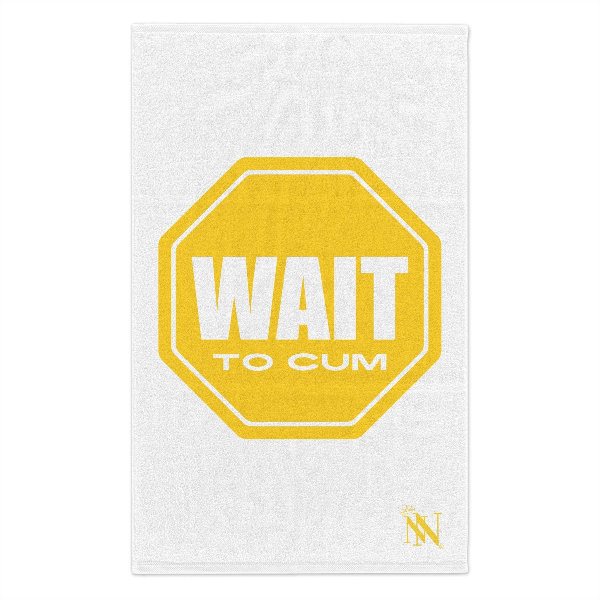 Wait to Cum | Mix & Match Soft Fun-Flirty Lovers’ Towels