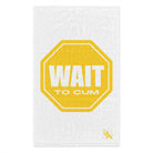 Wait to Cum | Mix & Match Soft Fun-Flirty Lovers’ Towels