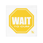 Wait to Cum Sign | Mix & Match Lils’ Fun-Flirty Lovers’ Towels