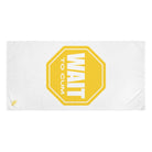 Wait to Cum Sign | Mix & Match Naughty XL Fun-Flirty Lovers’ Towels