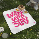 Wake Up & Slay | Mix Match Fun-Flirty Lovers’ Water-Resistant Blankets