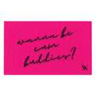 Wanna Be Cum Buddies? Pink Mix & Match Soft Sex Towels | Flirty Lovers’ Gifts