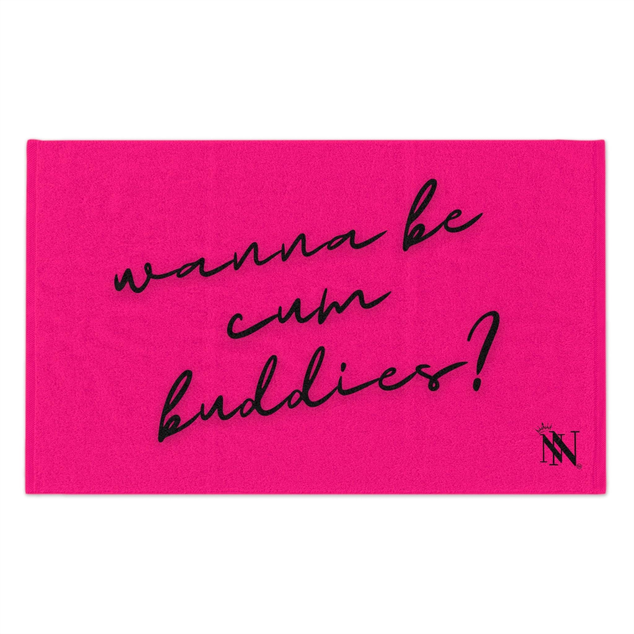 Wanna Be Cum Buddies? Pink Mix & Match Soft Sex Towels | Flirty Lovers’ Gifts