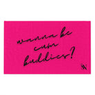 Wanna Be Cum Buddies? Pink Mix & Match Soft Sex Towels | Flirty Lovers’ Gifts