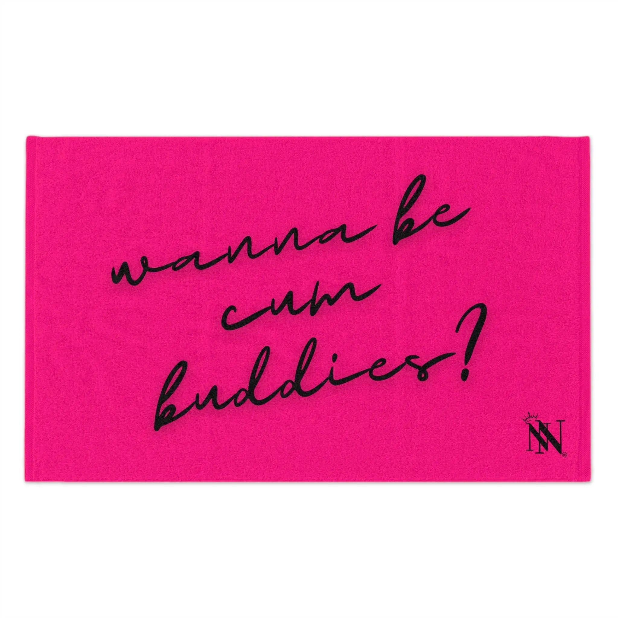Wanna Be Cum Buddies? Pink Mix & Match Soft Sex Towels | Flirty Lovers’ Gifts