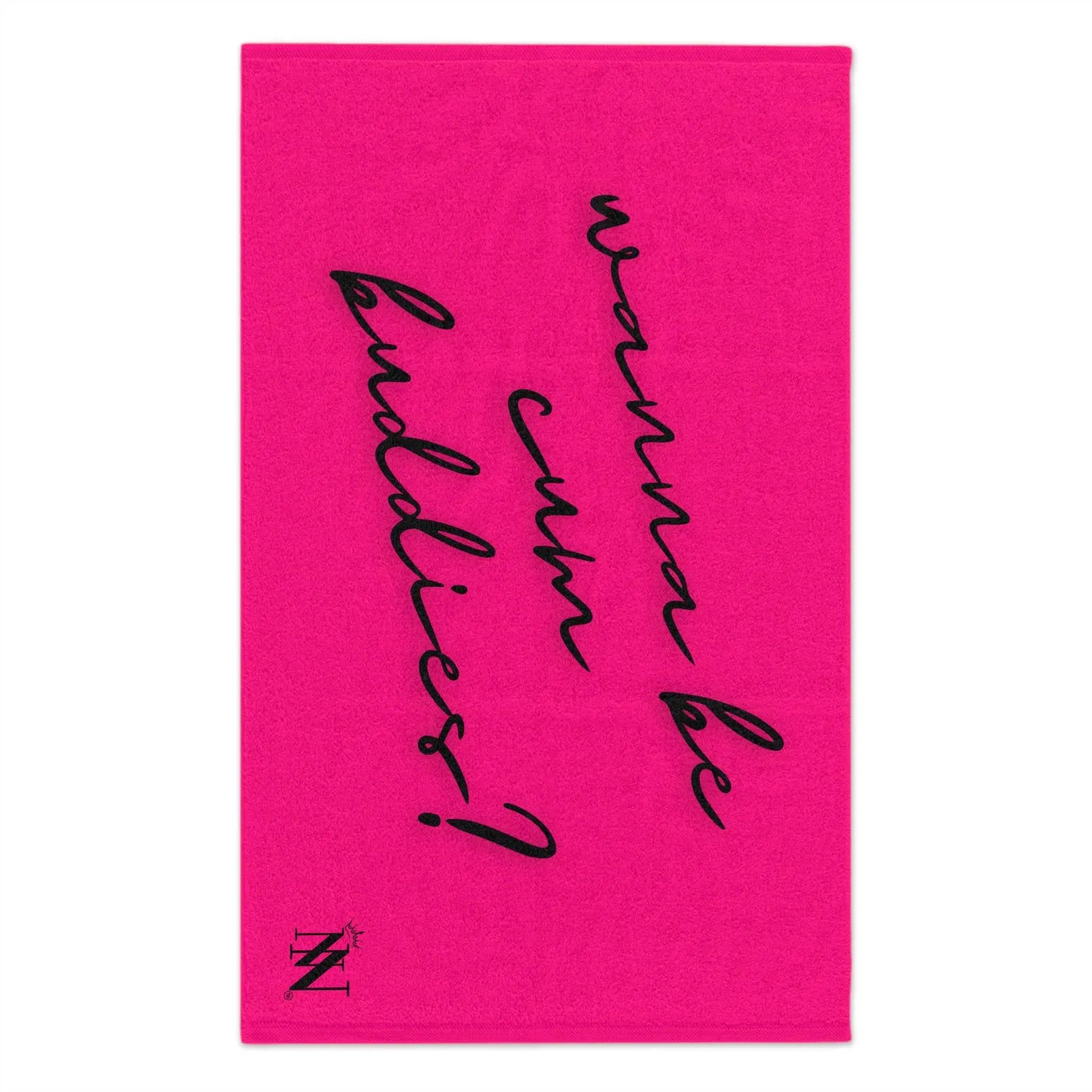 Wanna Be Cum Buddies? Pink Mix & Match Soft Sex Towels | Flirty Lovers’ Gifts