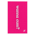Wanna Cum? Pink Mix & Match Soft Sex Towels | Flirty Lovers’ Gifts