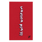 Wanna Play? Red | Mix & Match Soft Fun-Flirty Lovers’ Towels