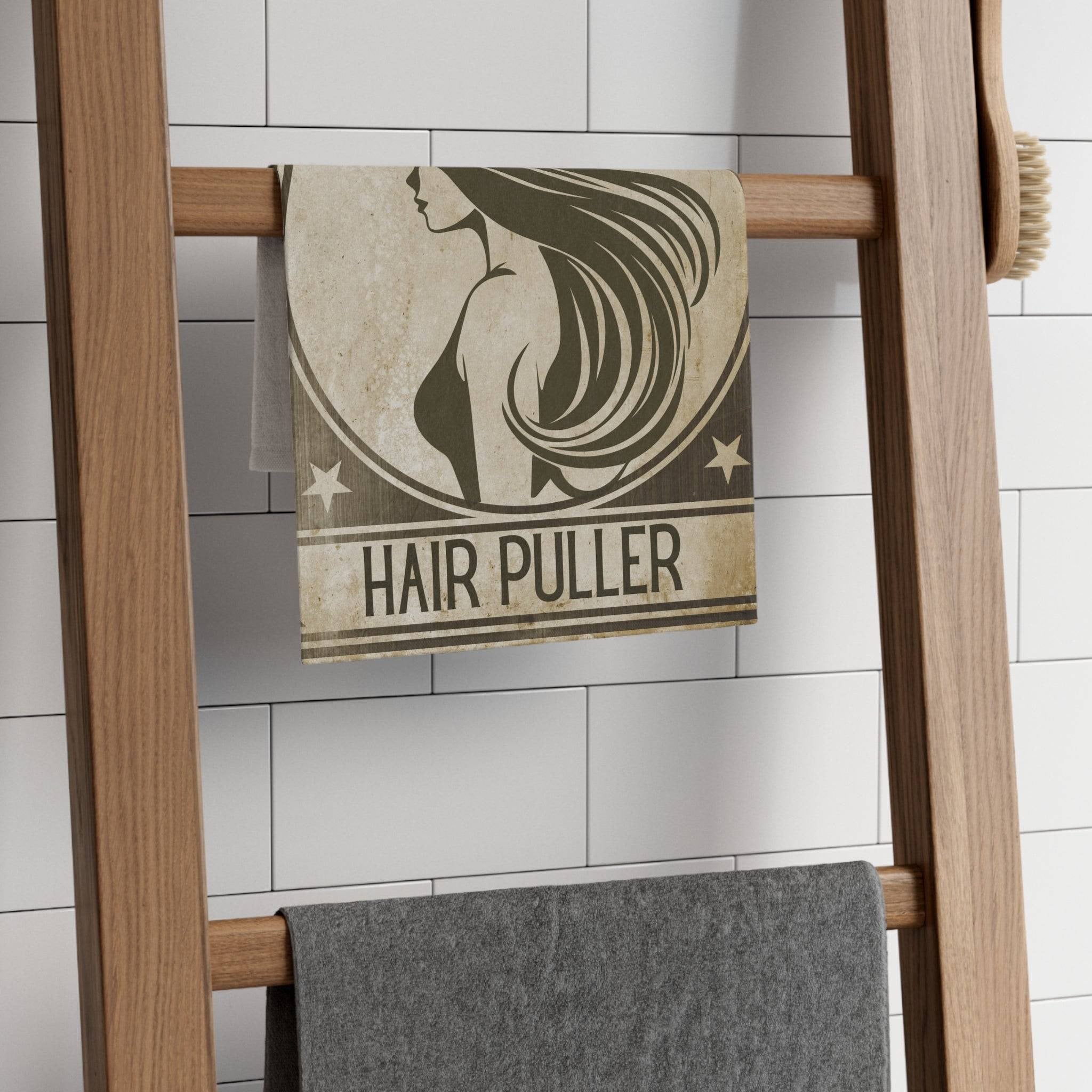Wanted Hair Puller | Mix & Match Soft Fun-Flirty Lovers’ Towels