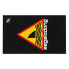Warning MegaloDONG Black Mix & Match Soft Sex Towels | Flirty Lovers’ Gifts