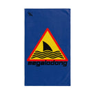 Warning: MegaloDONG Blue | Mix & Match Original Fun-Flirty Lovers’ Towel