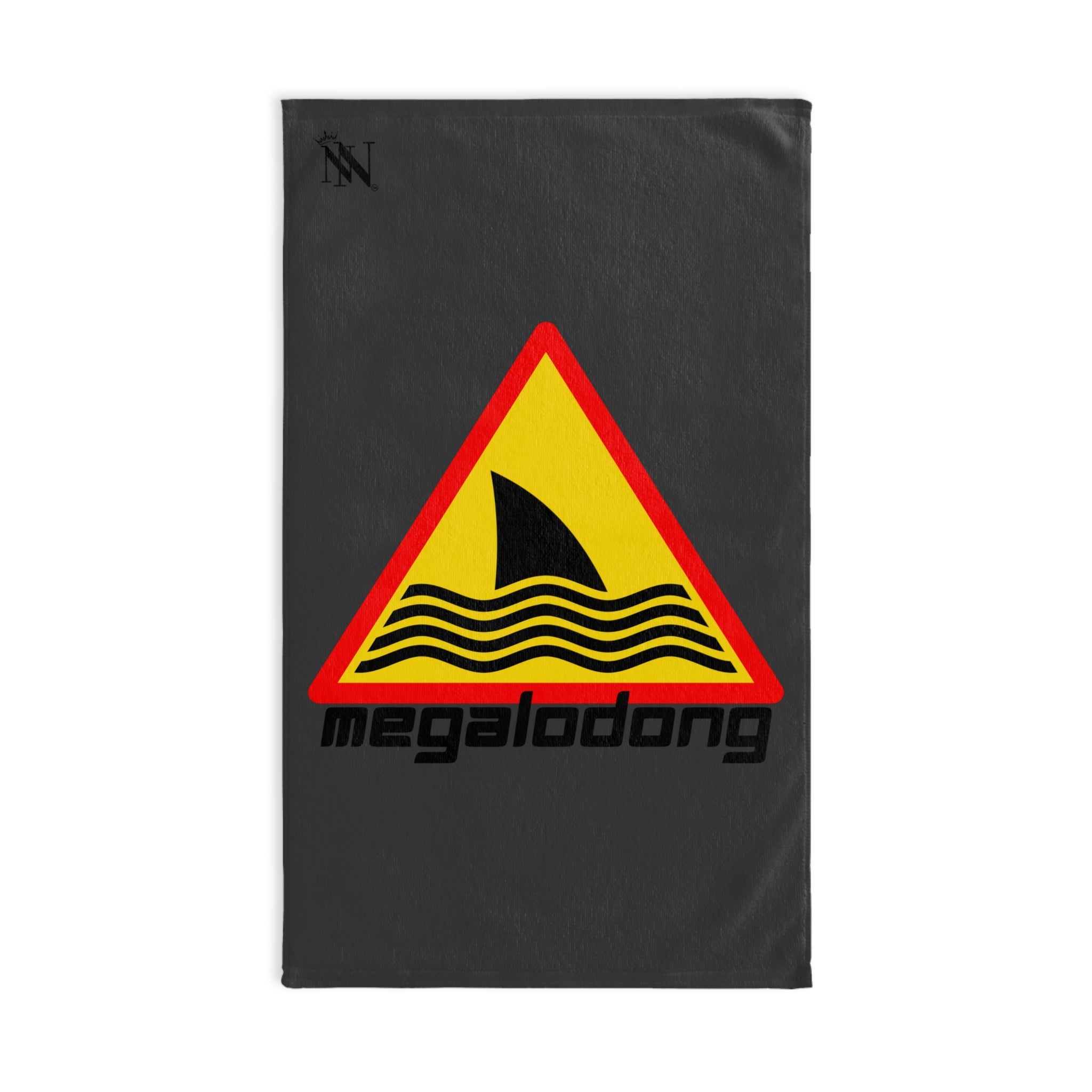 Warning: MegaloDONG Dark Grey | Mix & Match Original Fun-Flirty Lovers’ Towel