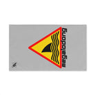 Warning: MegaloDONG Shark Grey | Mix & Match Original Fun-Flirty Lovers’ Towel