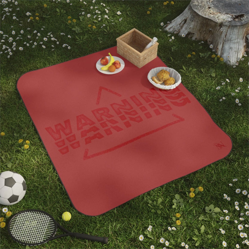 Warning | Mix Match Fun-Flirty Lovers’ Water-Resistant Blankets