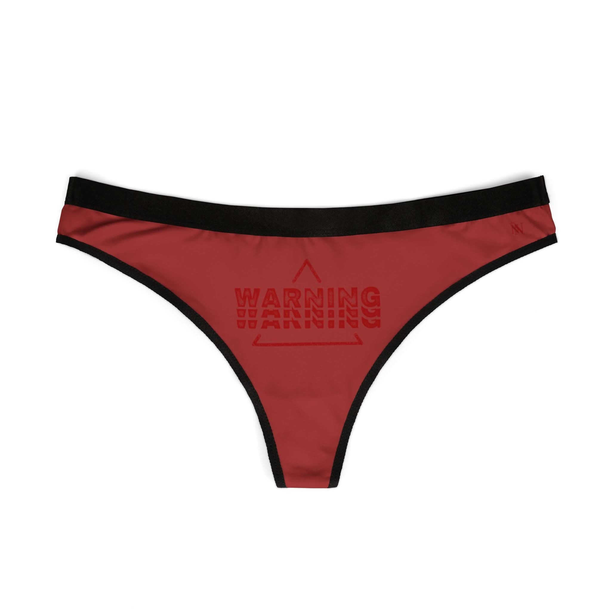 Warning | Mix & Match Women’s Fun-Flirty Lovers’ Thongs