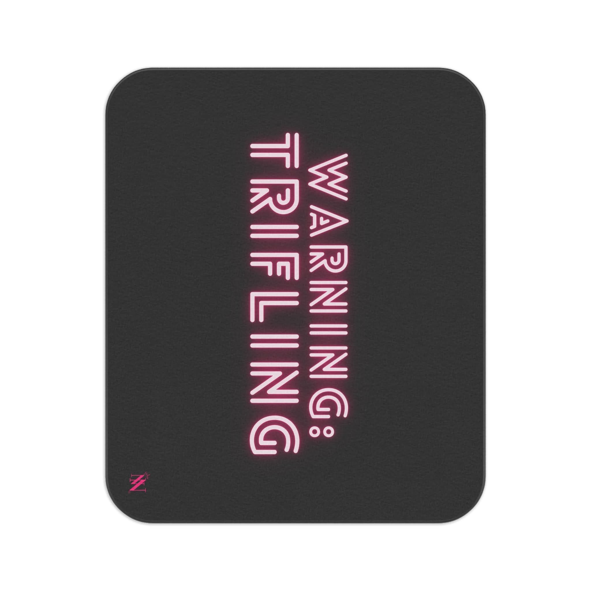 Warning: Trifling | Mix Match Fun-Flirty Lovers’ Water-Resistant Blankets