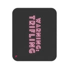 Warning: Trifling | Mix Match Fun-Flirty Lovers’ Water-Resistant Blankets