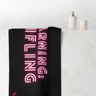 Warning: Trifling | Mix & Match Naughty XL Fun-Flirty Lovers’ Towels