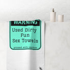 Warning: Used Dirty Sex Towels | Mix & Match Naughty XL Fun-Flirty Lovers’ Towels